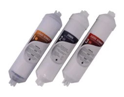 AQUASET 12" Inline Eco Üçlü Filtre Seti