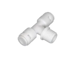 TE Bağlantı 1/4" Dişli - 1/4" Quick - 1/4" Quick